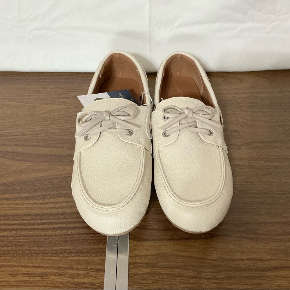 Universal Thread Men's Cream Boat Shoes Size 11